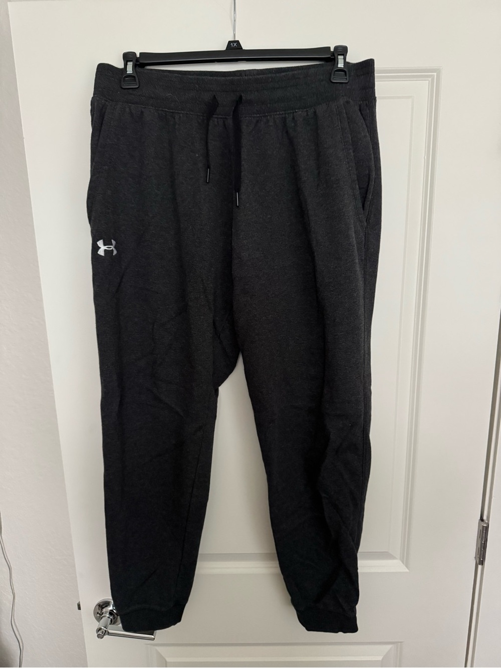 Under Armour Men's Dark Charcoal Fleece Joggers